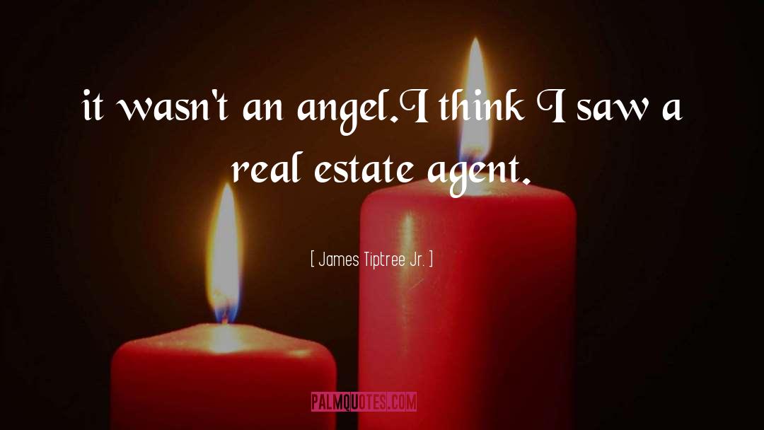 Real Estate Agent quotes by James Tiptree Jr.