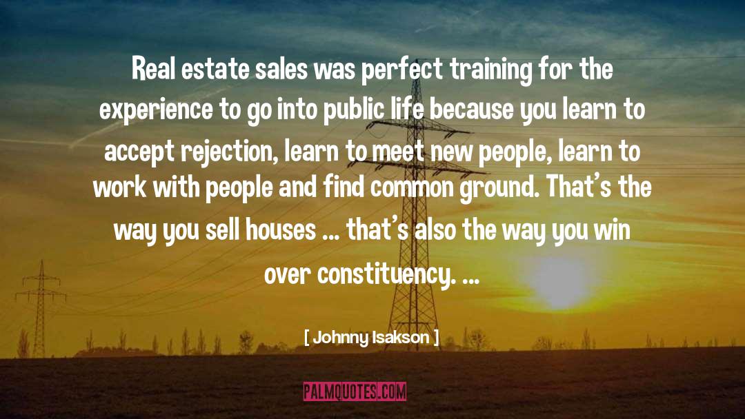 Real Estate For Sale quotes by Johnny Isakson