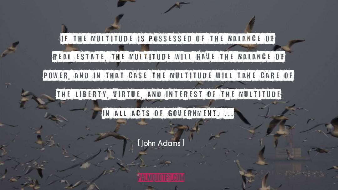 Real Estate Investment quotes by John Adams