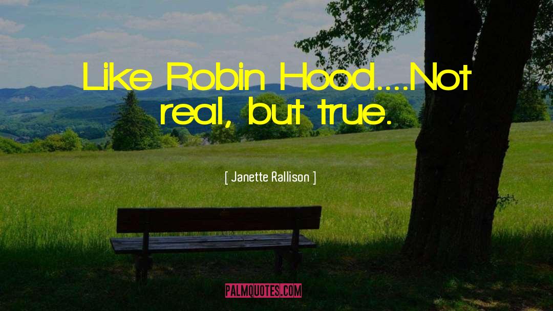 Real Fact quotes by Janette Rallison