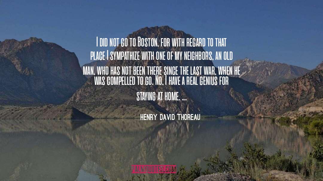 Real Genius quotes by Henry David Thoreau