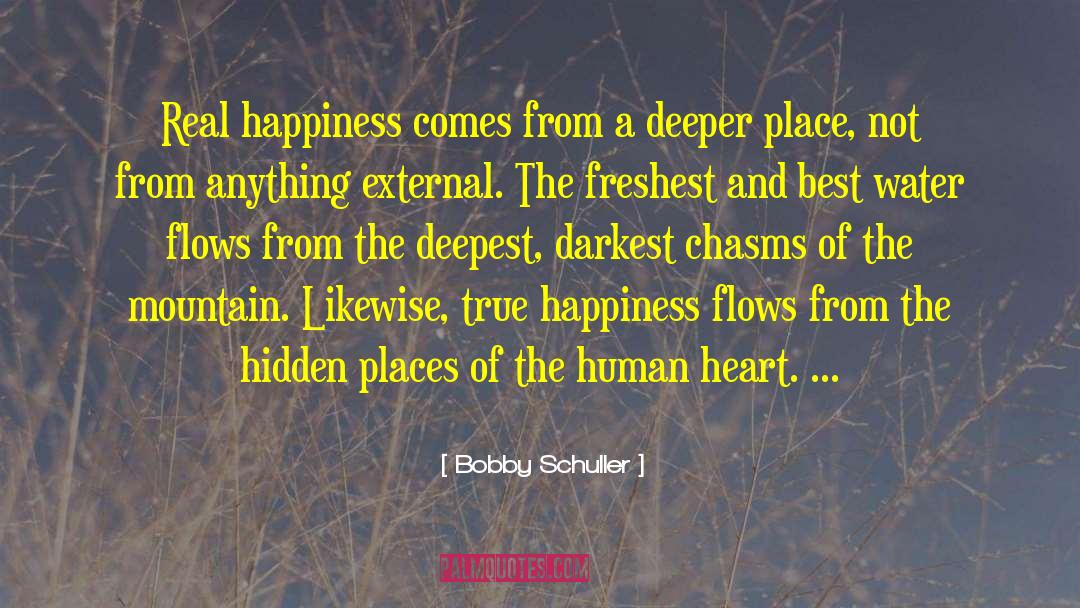 Real Happiness quotes by Bobby Schuller