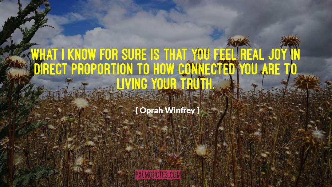 Real Joy quotes by Oprah Winfrey