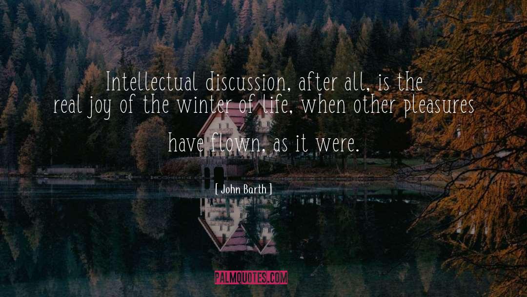 Real Joy quotes by John Barth