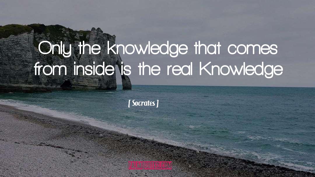 Real Knowledge quotes by Socrates