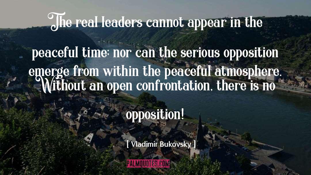 Real Leaders quotes by Vladimir Bukovsky