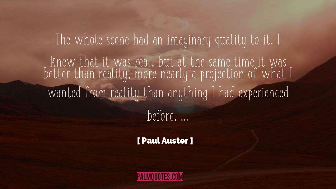 Real Life Endings quotes by Paul Auster