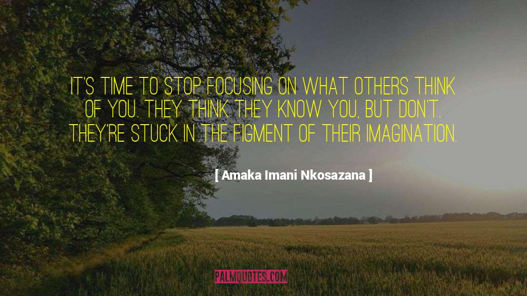 Real Life Experiences quotes by Amaka Imani Nkosazana