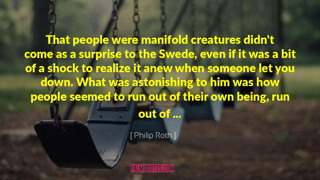 Real Life Struggle quotes by Philip Roth