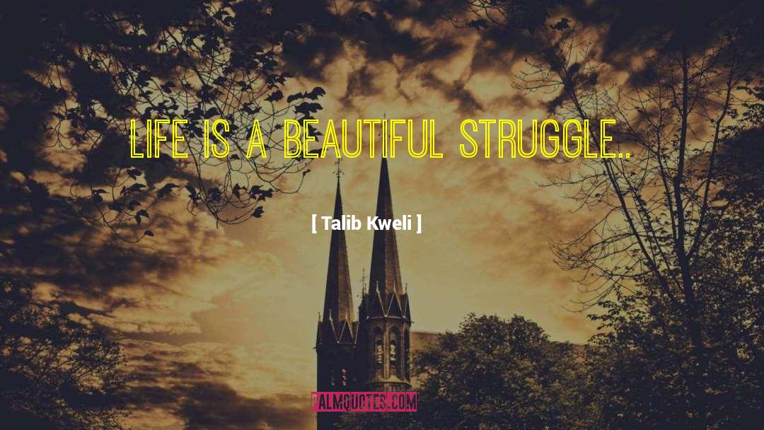 Real Life Struggle quotes by Talib Kweli