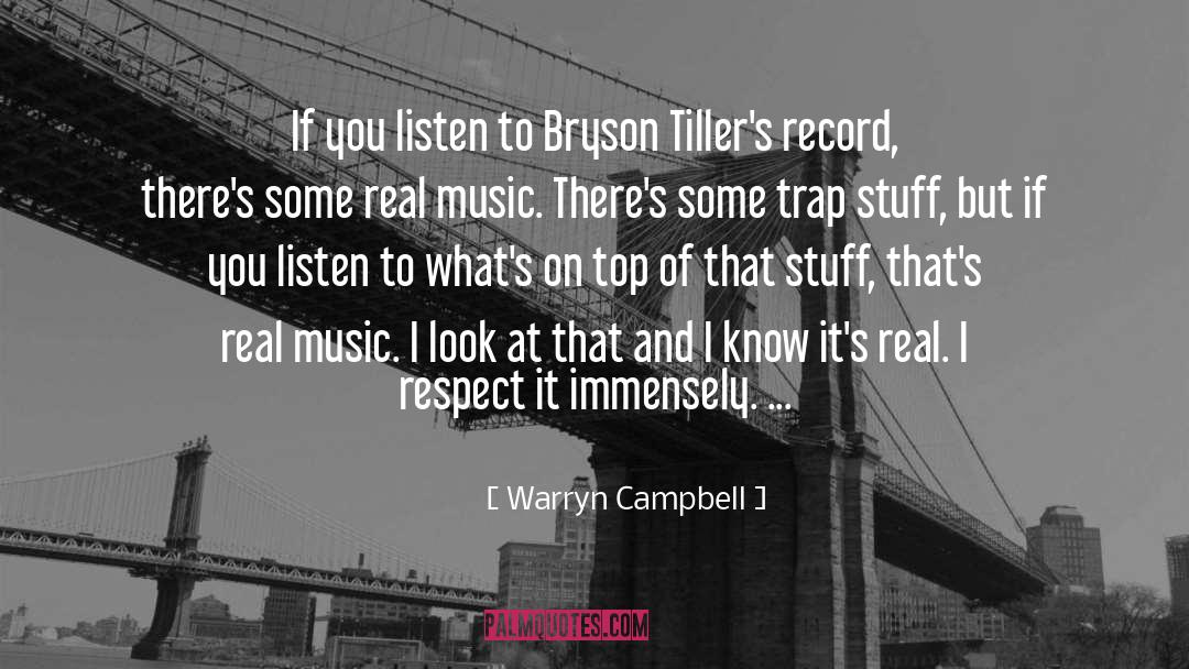 Real Music quotes by Warryn Campbell