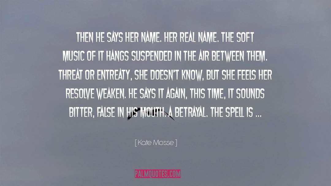 Real Name quotes by Kate Mosse