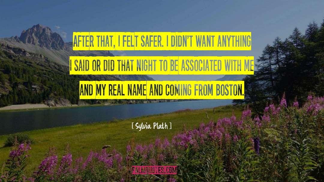 Real Name quotes by Sylvia Plath