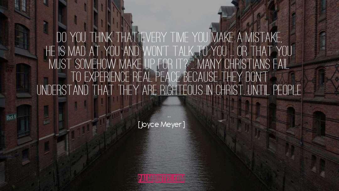 Real Peace quotes by Joyce Meyer