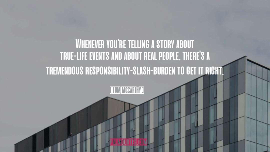 Real People quotes by Tom McCarthy