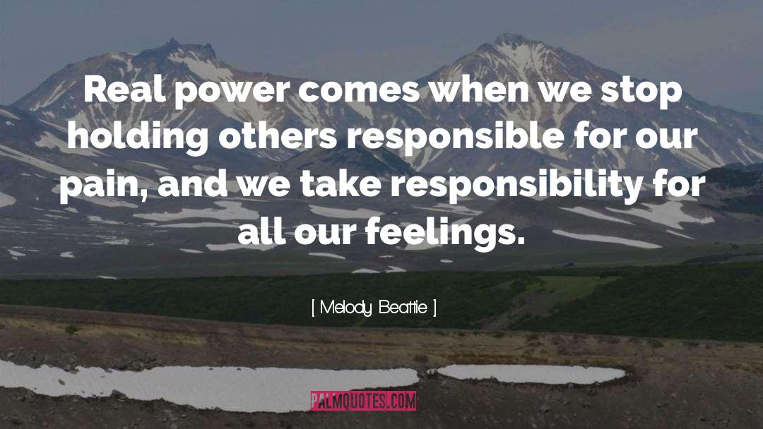 Real Power quotes by Melody Beattie