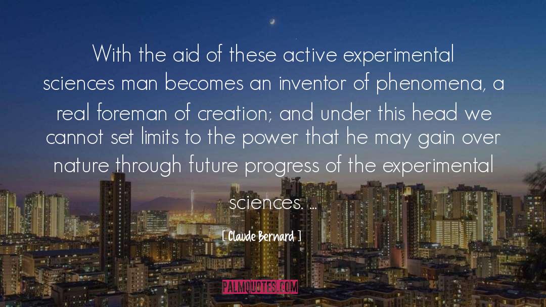 Real Science quotes by Claude Bernard