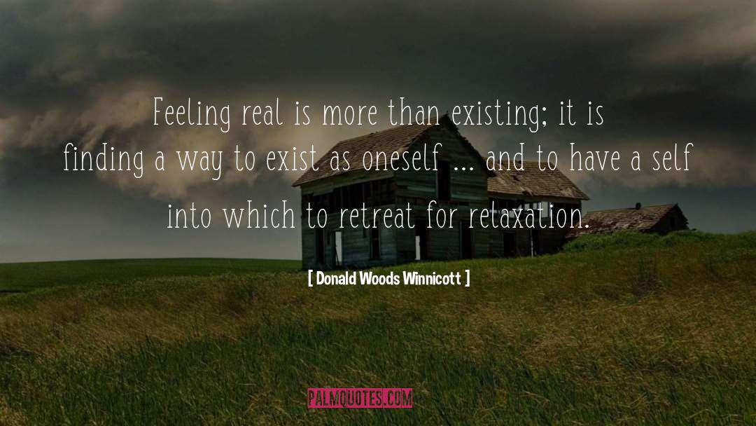 Real Self quotes by Donald Woods Winnicott