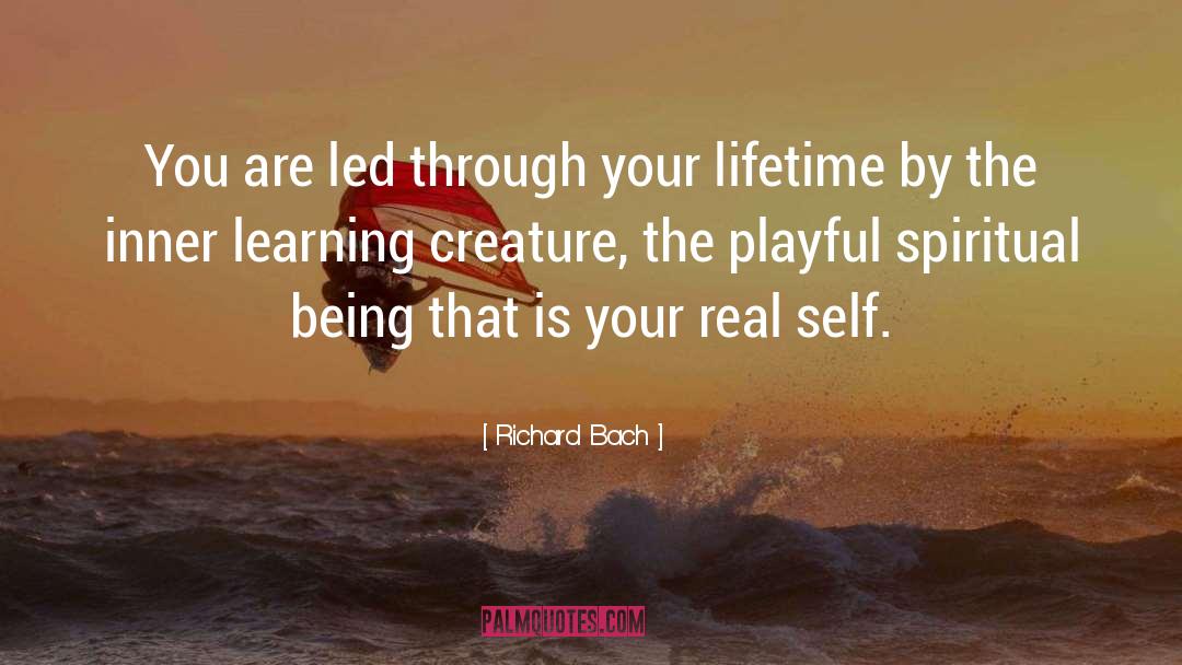 Real Self quotes by Richard Bach