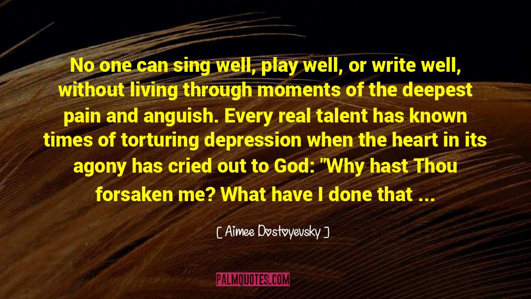 Real Talent quotes by Aimee Dostoyevsky