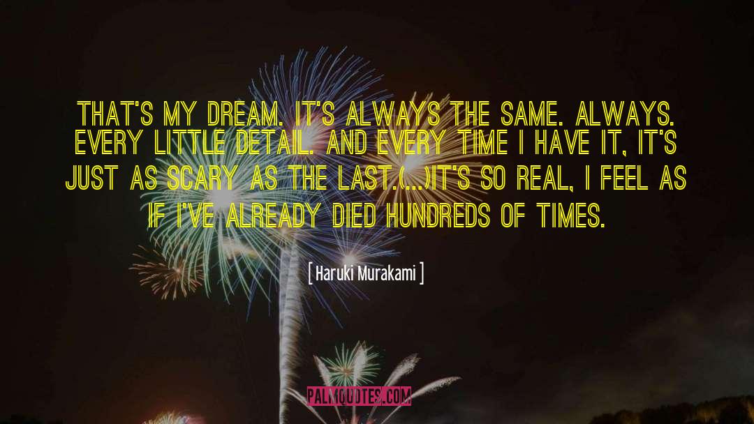 Real Time Snap quotes by Haruki Murakami