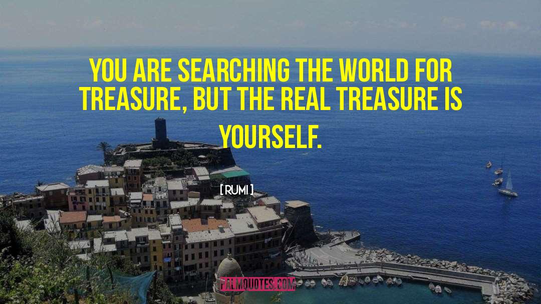 Real Treasure quotes by Rumi