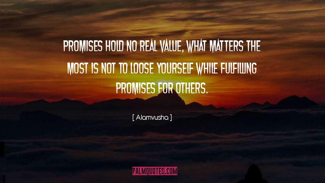 Real Value quotes by Alamvusha