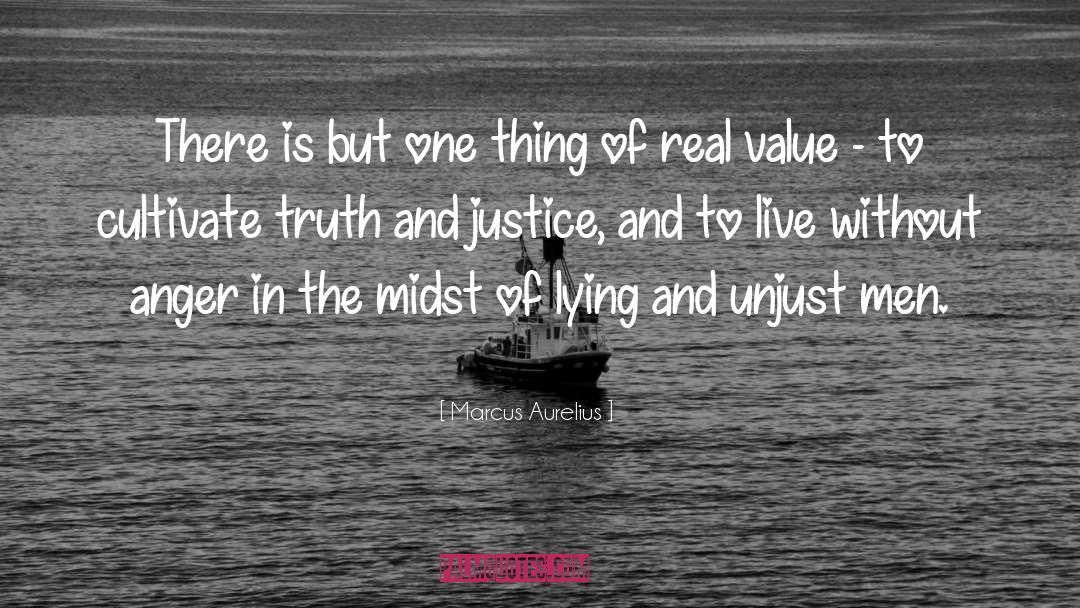 Real Value quotes by Marcus Aurelius