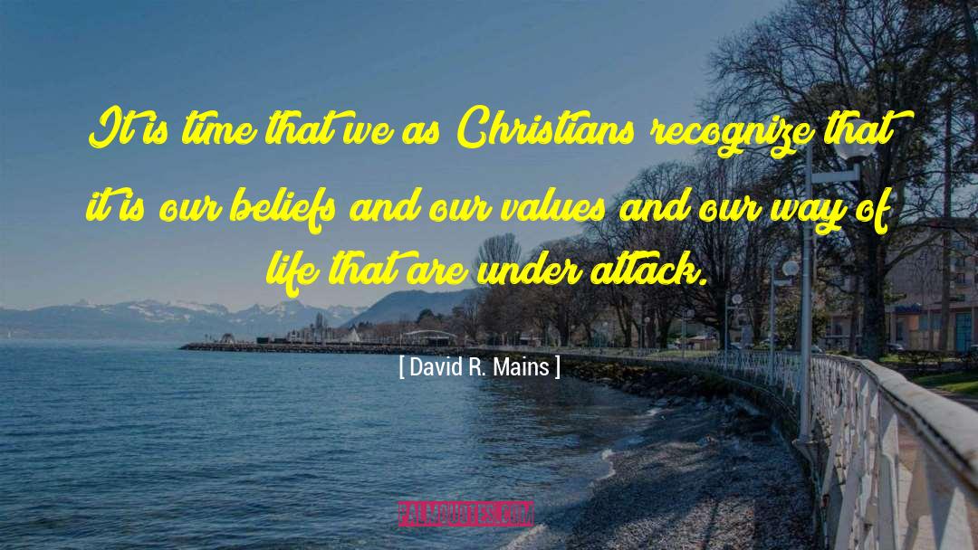 Real Values quotes by David R. Mains