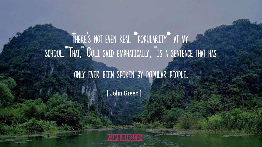 Real Vampires quotes by John Green