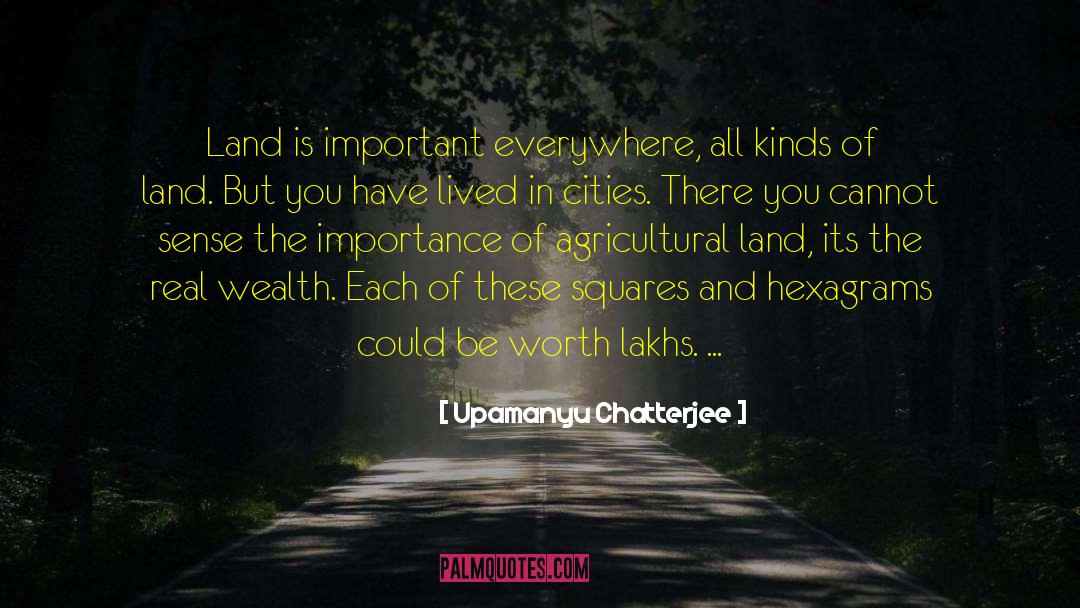 Real Wealth quotes by Upamanyu Chatterjee