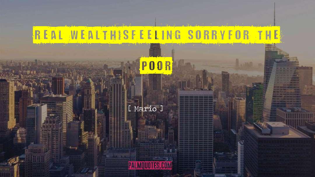 Real Wealth quotes by Mario
