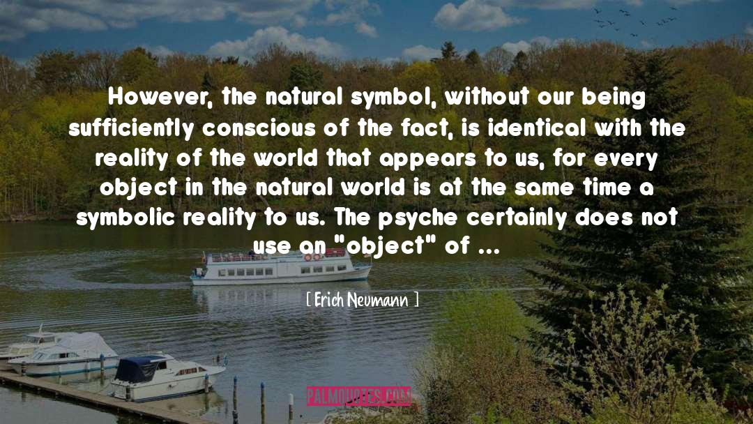 Real World quotes by Erich Neumann