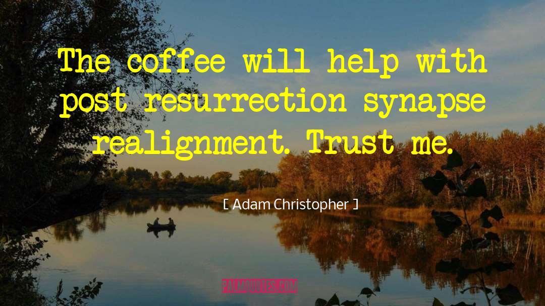 Realignment quotes by Adam Christopher