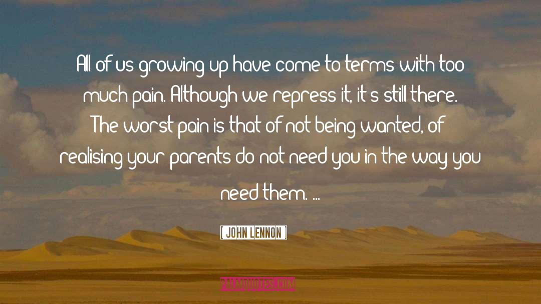 Realising quotes by John Lennon