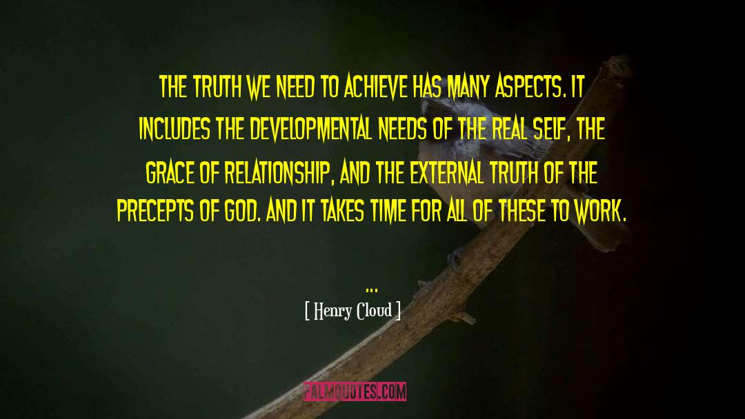 Realism Truth quotes by Henry Cloud