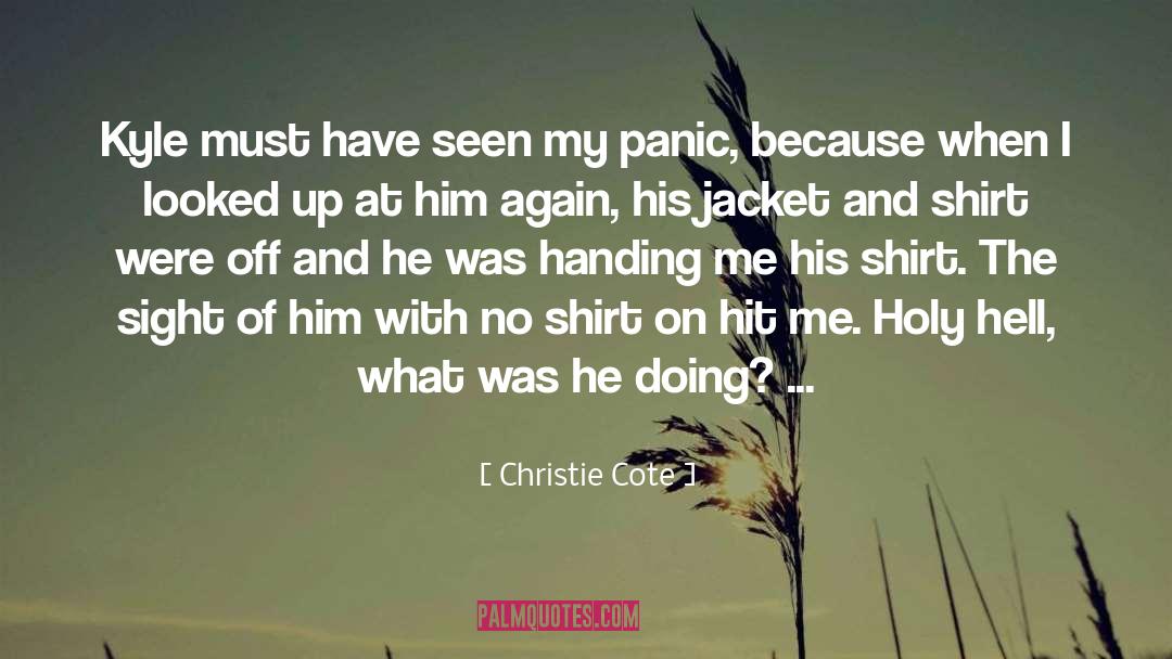 Realistic Fiction quotes by Christie Cote