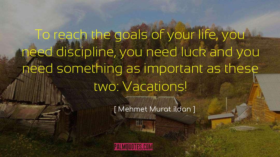 Realistic Goals quotes by Mehmet Murat Ildan