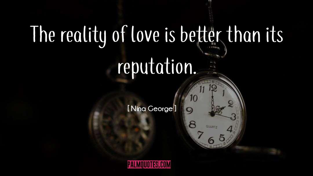 Reality Of Love quotes by Nina George