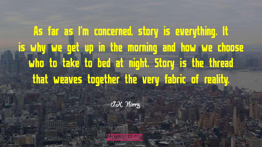 Reality Story quotes by J.K. Norry