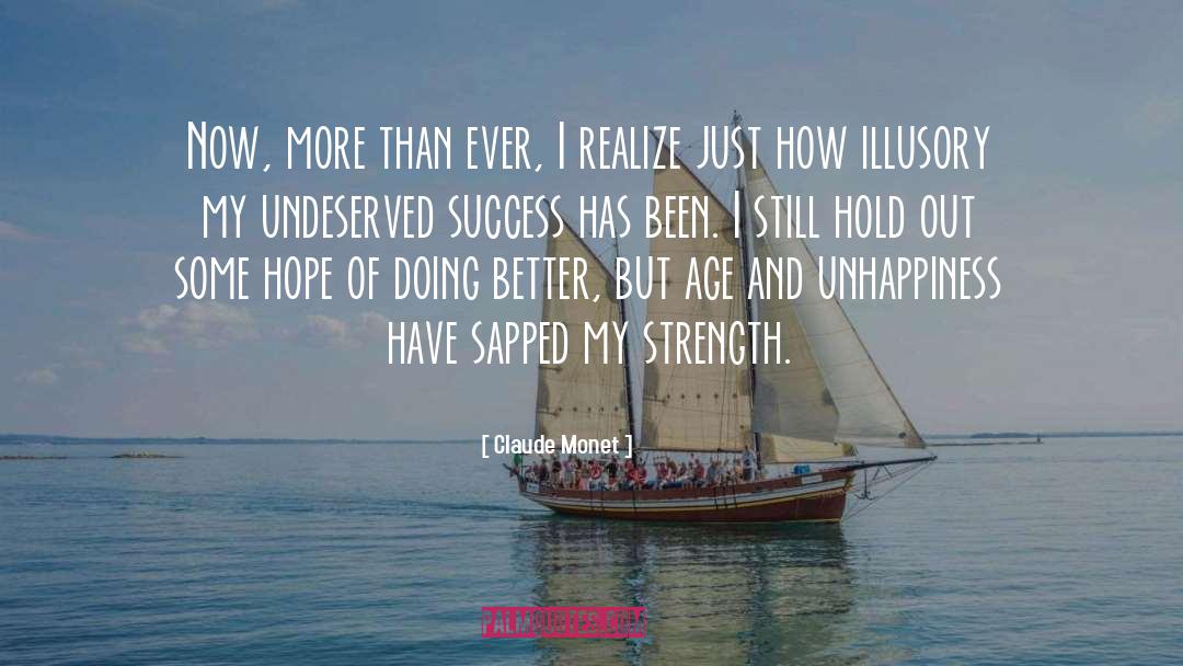 Realize quotes by Claude Monet