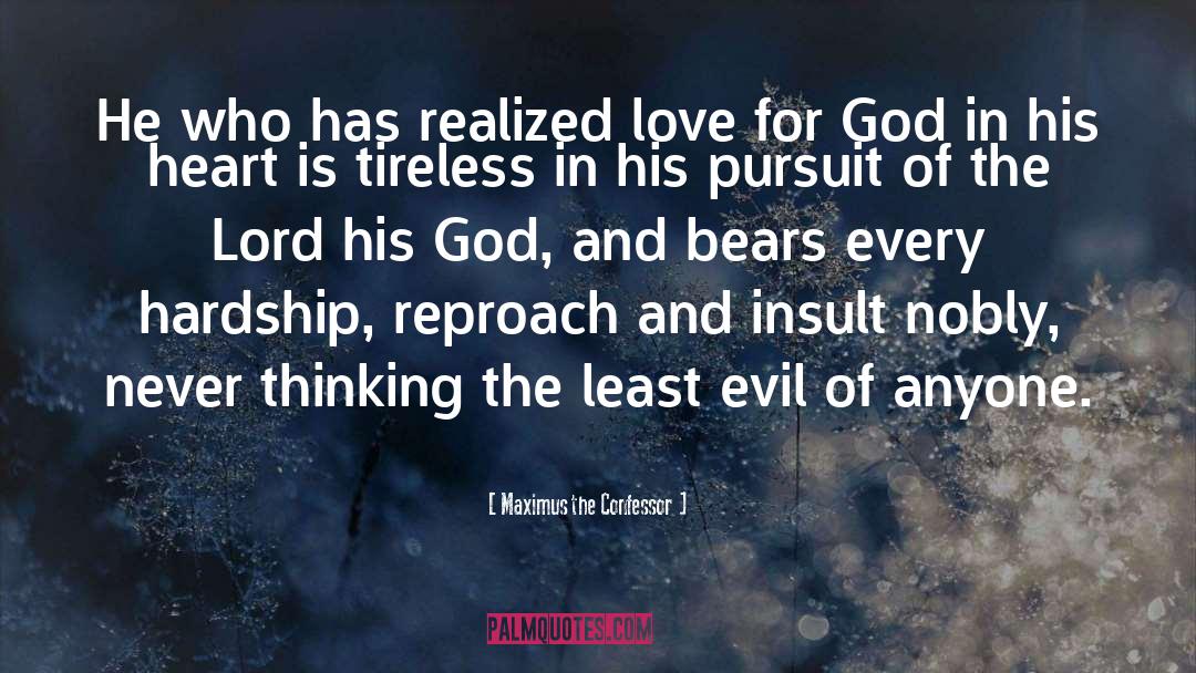 Realized Love quotes by Maximus The Confessor