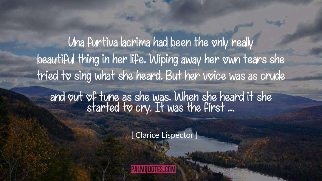 Really Beautiful quotes by Clarice Lispector