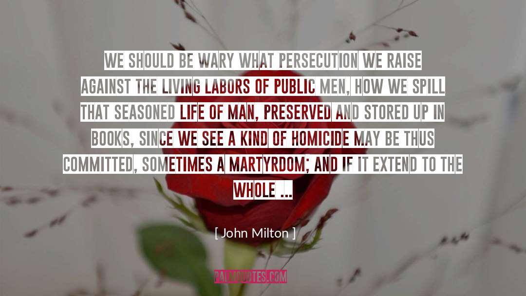Really Living quotes by John Milton