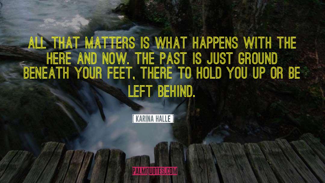 Rear View Is What Matters quotes by Karina Halle