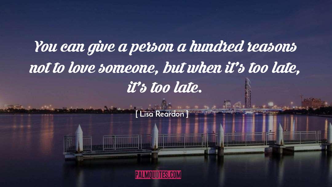 Reardon quotes by Lisa Reardon