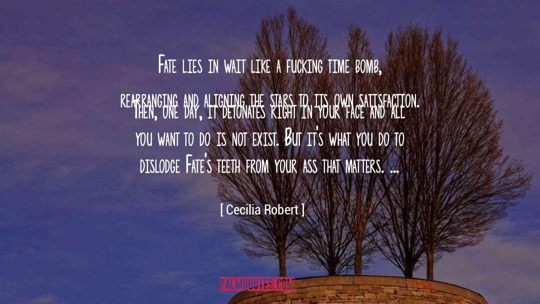 Rearranging quotes by Cecilia Robert