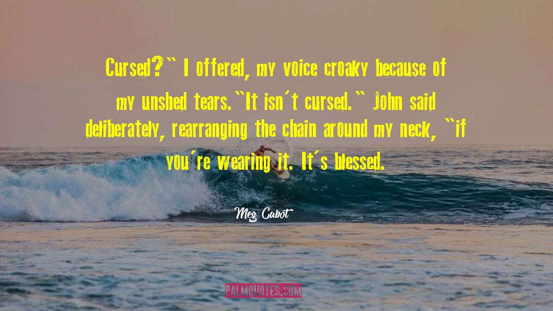 Rearranging quotes by Meg Cabot
