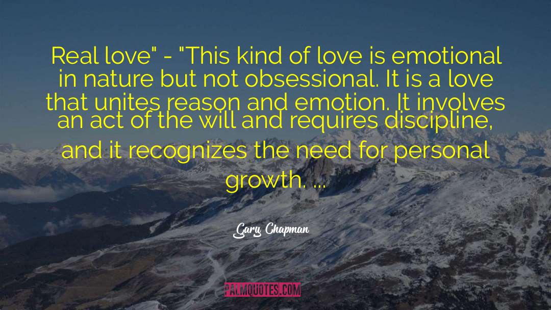 Reason And Emotion quotes by Gary Chapman