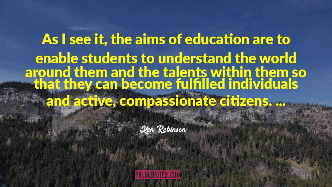 Reason Education quotes by Ken Robinson